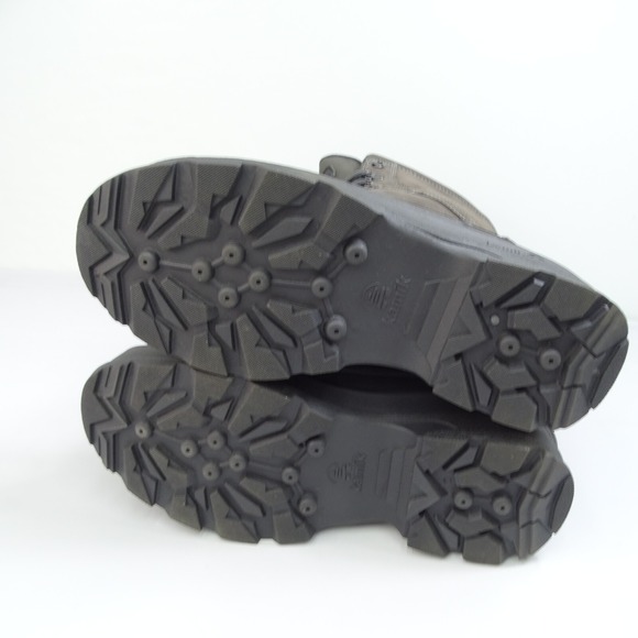 New Kamik Mens NationPlus Gray Winter Snow Boots Shoes 9.5 Medium Charcoal - Picture 6 of 8